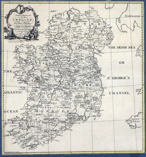 Mapa Pol Tico Y Administrativo De Edad Detallada De Irlanda