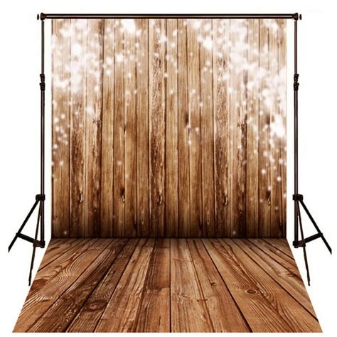 5x7ft Vinyl Photo Backdrop Wall Wooden Floor Photography Background