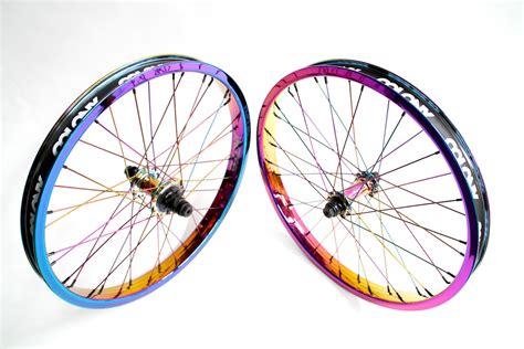 Product Highlight Rainbow Wheel Sets Colony Bmx