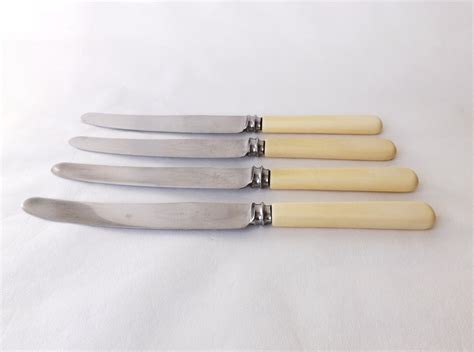 4 Antique Sheffield Knives Sheffield By Curiosancollectibles