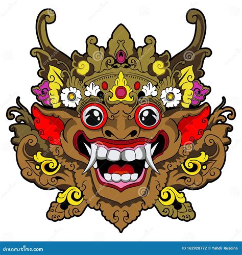 Barong Indonesian Stock Illustration Illustration Of Budaya 162928772