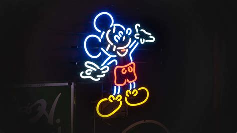 Mickey Mouse Neon Sign G302 The Eddie Vannoy Collection 2020