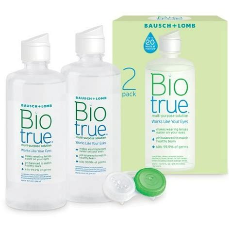 Bausch And Lomb Biotrue Multi Purpose Contact Solution 16 Oz 2 Ct