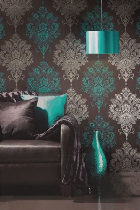 Download Teal And Brown Wallpaper Uk Gallery