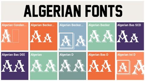 Algerian is the creation of letraset design studio. Algerian Font Free Download - Cofonts