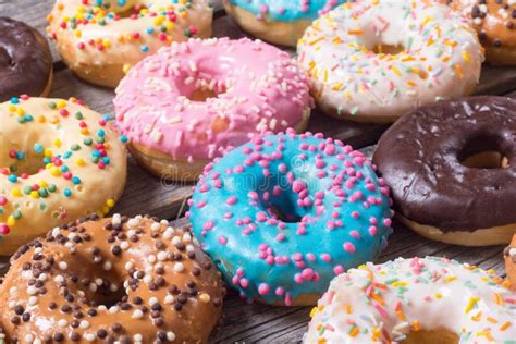 Beauty Assorted Donuts Stock Image Image Of Dessert 97644115