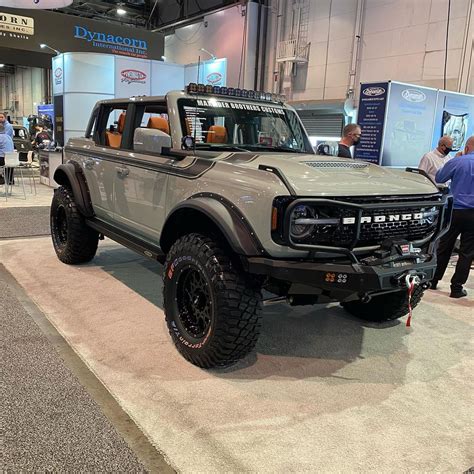 Maxlider Bronco Build At Sema 2021 Bronco6g 2021 Ford Bronco