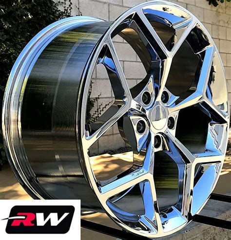 20 X9 Inch Wheels For Chevy Camaro 2010 2019 Chrome Z28 Rims