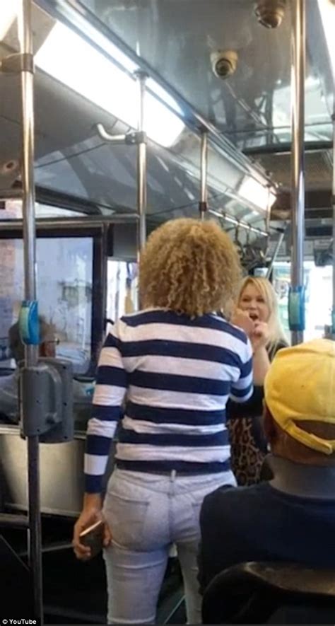 Passengers Confront Foul Mouthed Woman On A Sydney Bus Daily Mail Online