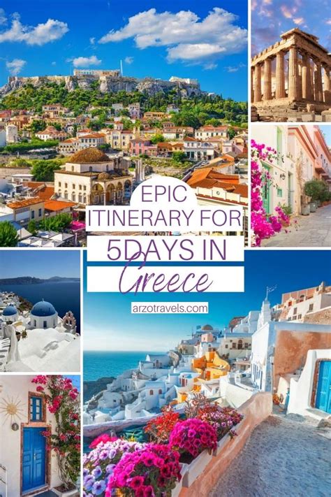 Best Places To Visit In 5 Days In Greece Itinerary