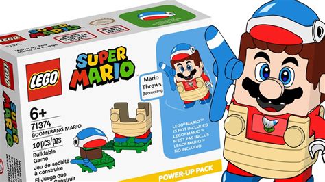 New Lego Super Mario Boomerang Mario Power Up Pack Cms Draft Youtube