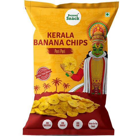 Buy Beyond Snack Kerala Banana Chips No Hand Touch Fully Automated Peri Peri Flavour Pack Of
