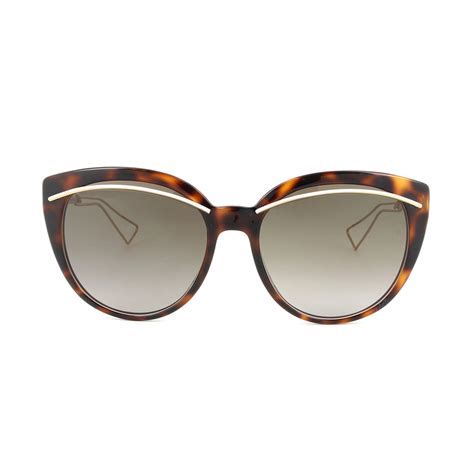 women s diorliner sunglasses havana brown gradient dior touch of modern