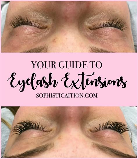 Click for links and info if you liked this video, be. Your Guide to Eyelash Extensions • Sophisticaition