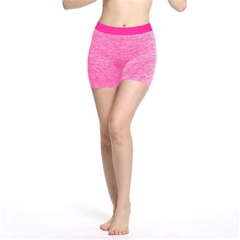 Women Summer Shorts Solid Low Waist Skinny Sports Short Quick Dry Jogging Running Short Gym