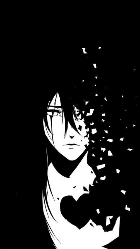 Sad Anime Black And White Pfp ð¡¼ Kà¸„Æ­àª½àª· Cute Anime Pics Dark