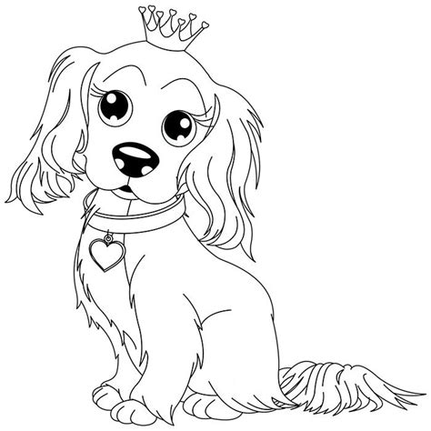 Coloriage Chien