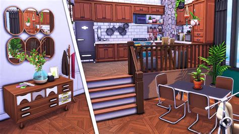 Split Level Apartment The Sims 4 Speed Build Youtube