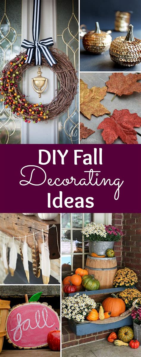 Diy Fall Decorating Ideas