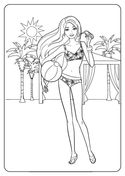 Desenho De Lindo Vestido Da Barbie Para Colorir Tudodesenhos Porn Sex