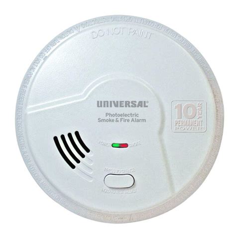 Firex hardwired combination smoke and carbon monoxide detector with voice alarm and front load battery door. Universal Security Instruments Combination Smoke and Fire ...
