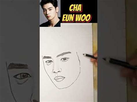 Cha Eun Woo Drawing Short YouTube