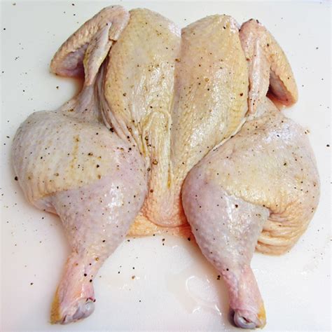 Should you butterfly chicken breast? Grilled Butterflied Whole Chicken with Barbecue Sauce ...