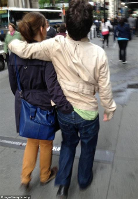 Awkward Photos Show Couples With Their Hands All Over Each Other In Public Places Daily Mail