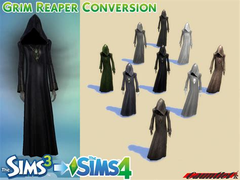 Sims3 To Sims4 Grim Reaper Conversion By Gauntlet101010 On Deviantart