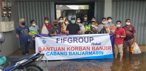 Fifgroup Salurkan Bantuan Korban Banjir Dan Gempa Di 10 Titik Di