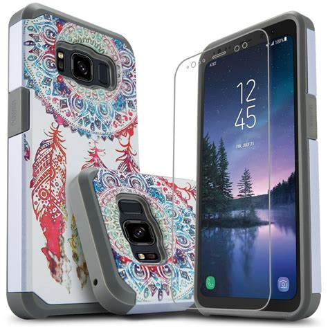 Galaxy S8 Active Case With Premium Screen Protector Included Heavy