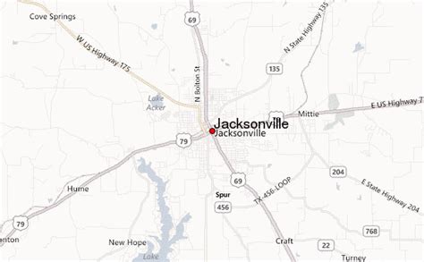 Jacksonville Texas Location Guide