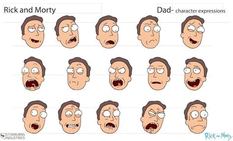 Rick And Morty Storyboard Guidelines Rick And Morty Characters Rick
