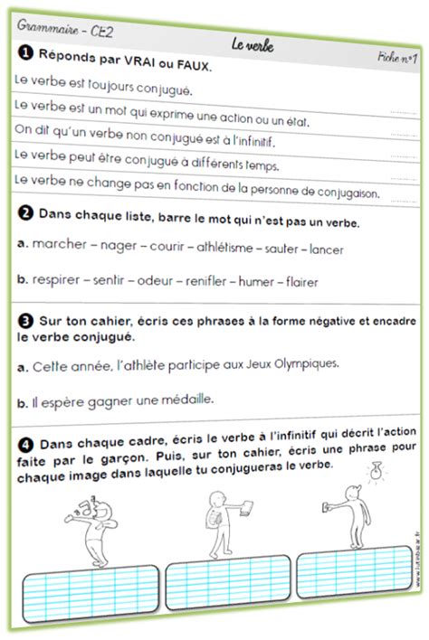 Dans chaque liste de mots, entoure l'adjectif qualificatif. Exercices de grammaire CE2 - Lutin Bazar