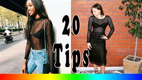 20 Style Tips On How To Wear Sheer Tops This Summer Youtube