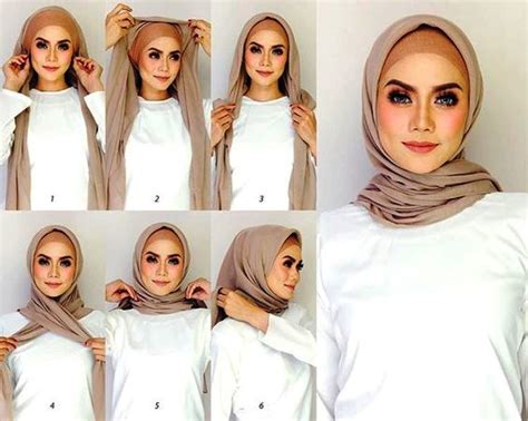 ️ Tutorial Hijab Pashmina Simple Yang Bisa Anda Coba