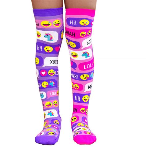 Shop The Best Of Accessories Madmia Snapchat Socks At Outlet Dancewear Nation Store
