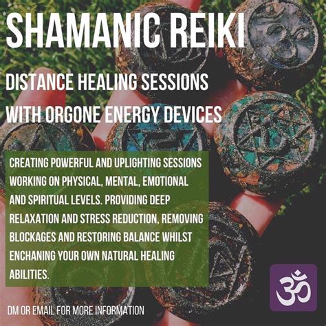 Shamanic Reiki Distance Healing Session Incorporating Orgone Etsy