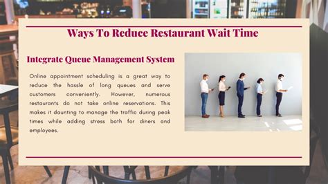 Ppt Essential Ways To Reduce Restaurant Wait Time For Customers