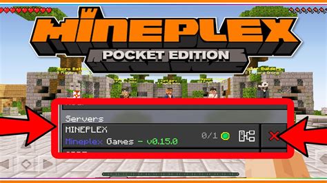 ♦ Ip Mineplex Pe Servidor Oficial Lançado Minecraft I Pocket Edition