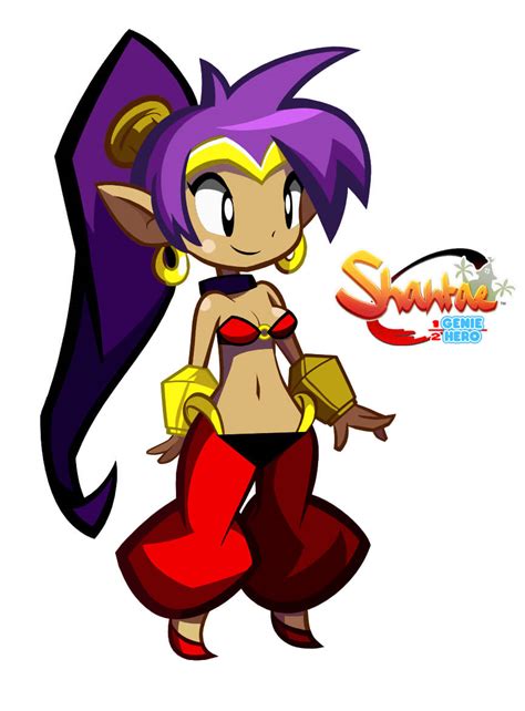 Shantae Half Genie Hero Character Art