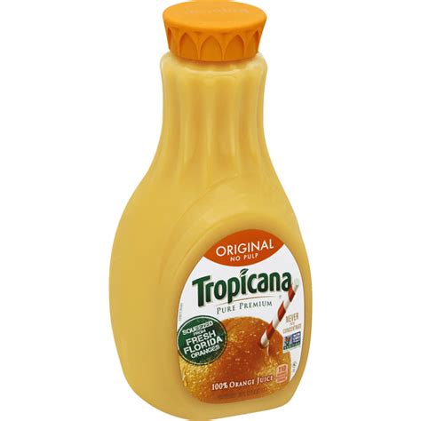 Tropicana Pure Premium 100 Juice Original No Pulp Orange Juice