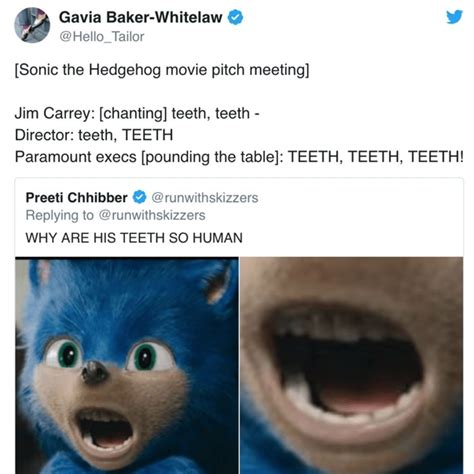 Hilarious Sonic The Hedgehog Movie Memes Only True Fans Will Understand