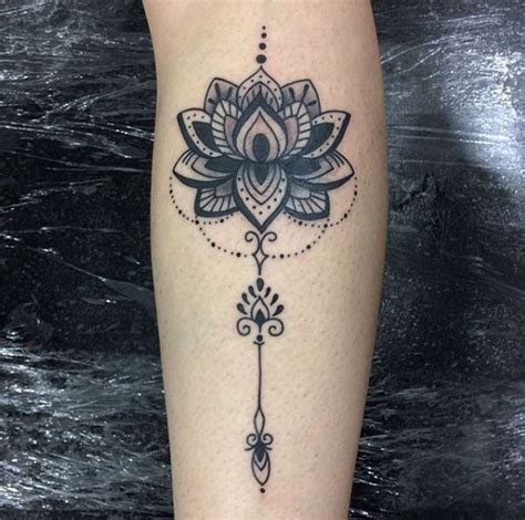 Lotus Flower Buddhist Tattoo