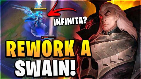 ¡rework A Swain Ultimate Y Curacion Infinita League Of Legends