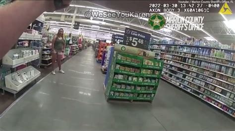 Walmart Takedown Karen Has A Knife Cop Has A Taser 🥴 Youtube