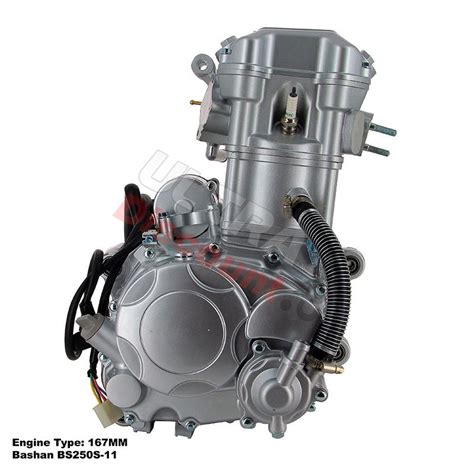 Motor Komplett 167mm Für Quad Bashan 250 Ccm Bs250s 11 Ersatzteile