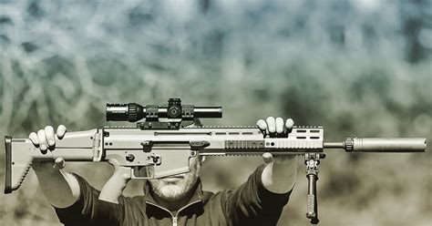 Suppressed Fn Scar 17 With Handl Defense Lower The Firearm Blog Xpert Tactical