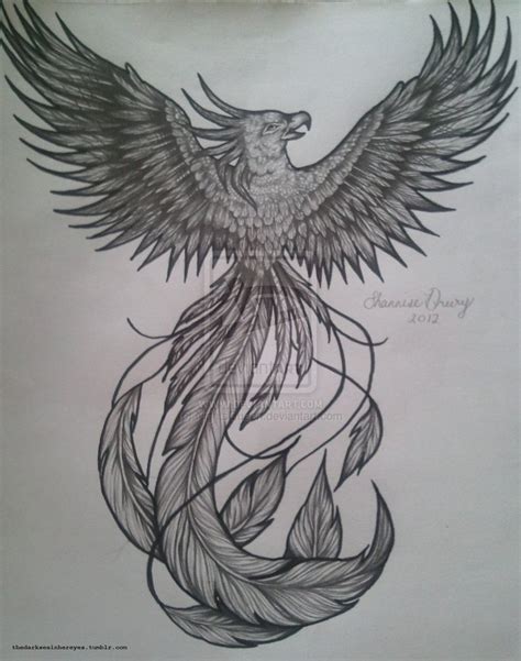 The earliest accounts of the phoenix date back to about 800 years before christ. 52+ Black Phoenix Tattoos Collection