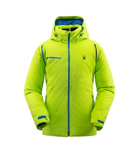 Spyder Store Spyder Mens Vanqysh Gtx Ski Jacket Mojito